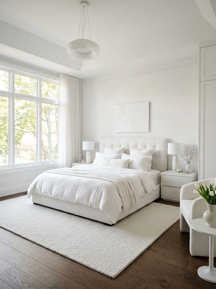 White Master Bedroom - 30 bright bedroom ideas