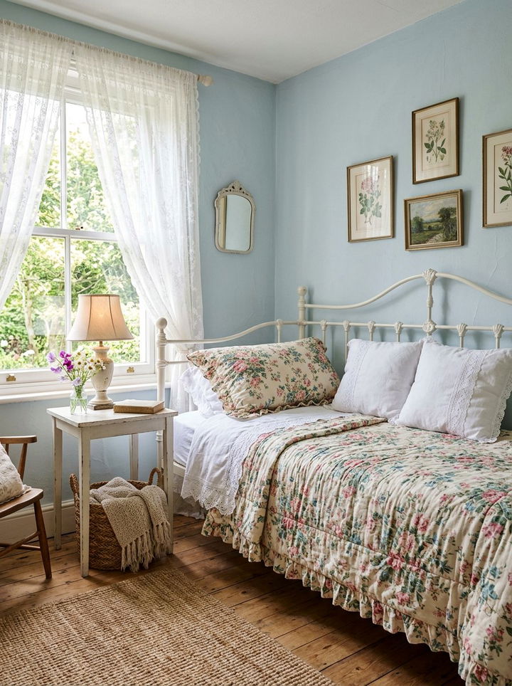 White Metal Frame Daybed - 30 bedroom daybed ideas