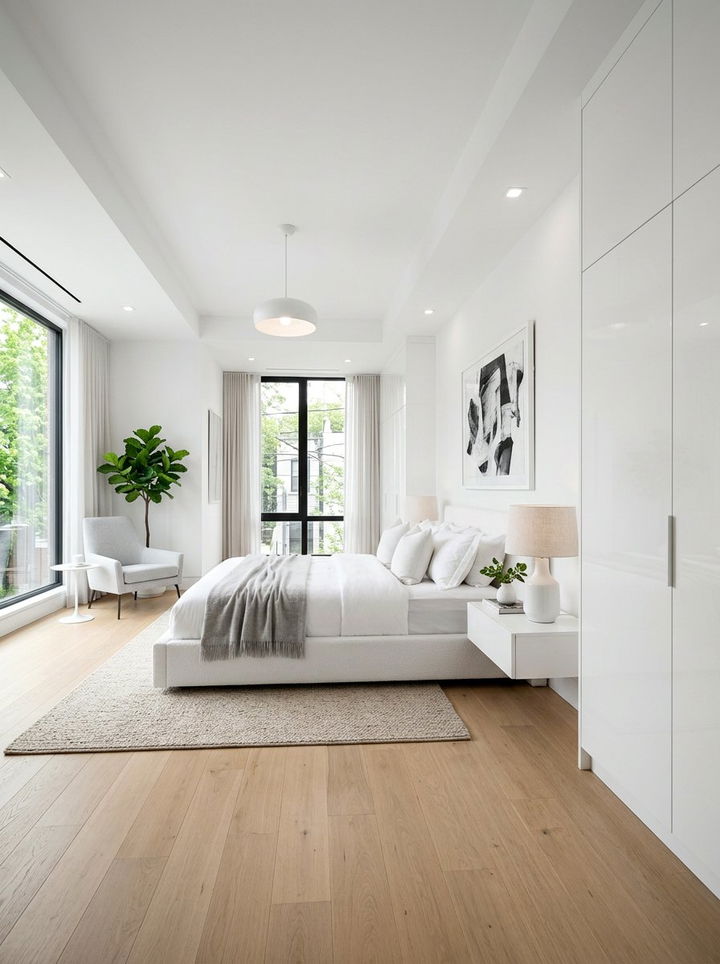 White Modern Bedroom - 30 white bedroom furniture ideas