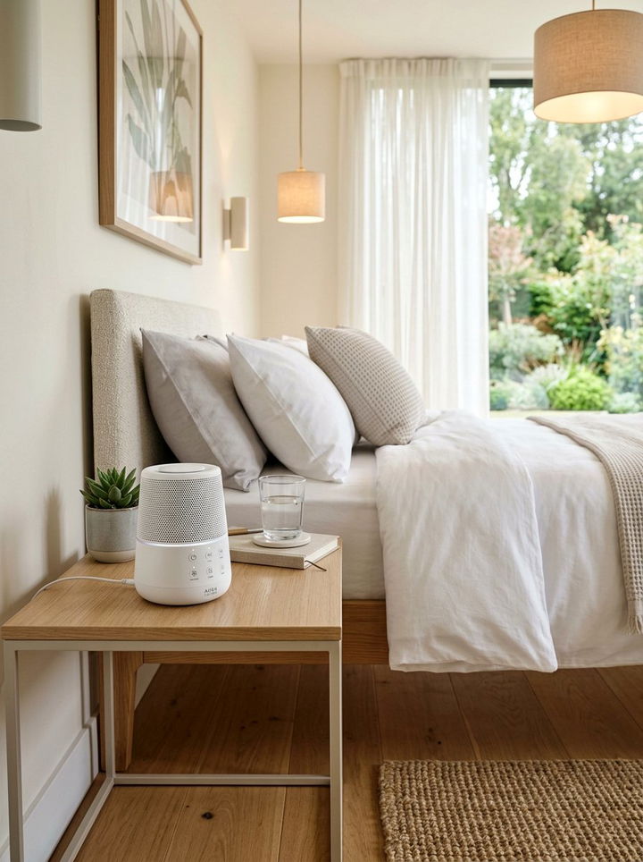 White Noise Machine - 30 spa bedroom ideas