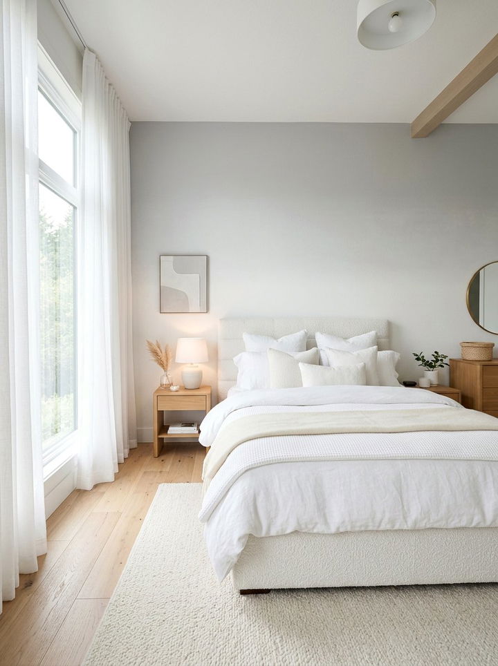 White Ombre Bedroom - 30 ombre bedroom ideas