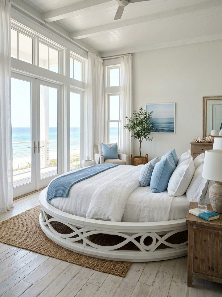 30 Unique Bedroom Round Beds for a Bold and Luxurious Look