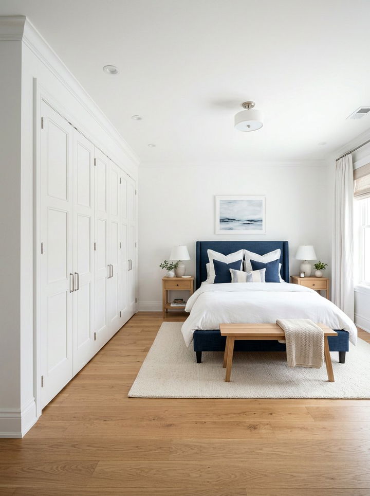 White Shaker Closet Door - 30 bedroom closet doors