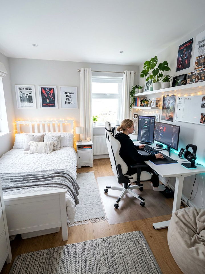 White Teen Bedroom - 30 white and white bedroom ideas