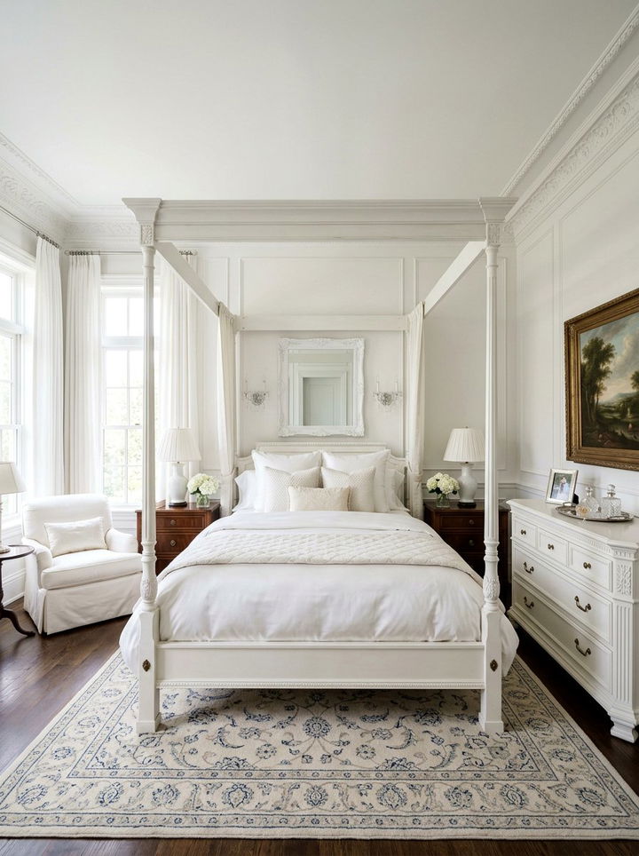 White Traditional Bedroom - 30 white bedroom furniture ideas