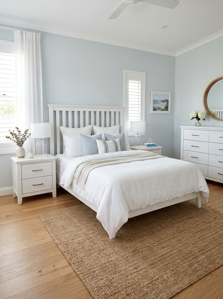 White Wooden Bedroom Set - 30 bedroom sets