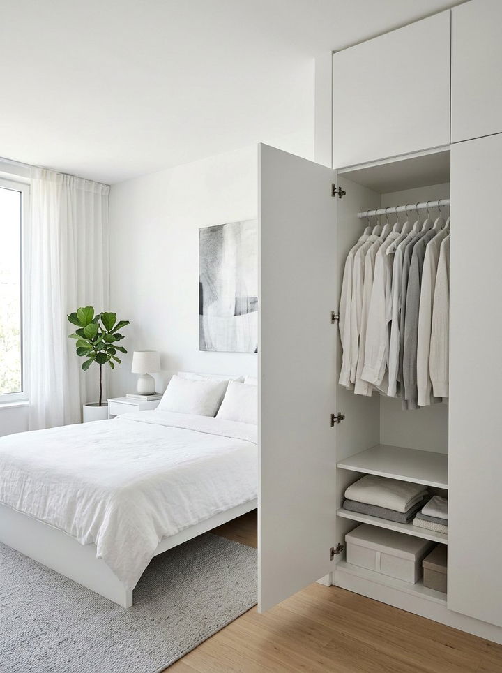 White Wooden Hangers - 30 bedroom wooden hangers