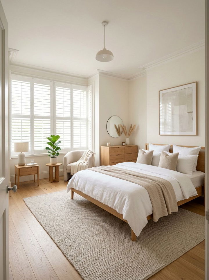 White bedroom plantation shutters - 30 bedroom plantation shutters