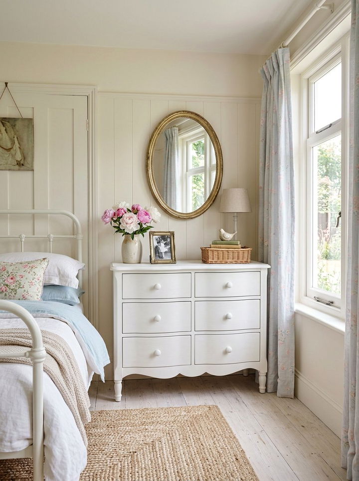 White cottage dresser - 30 bedroom white dressers