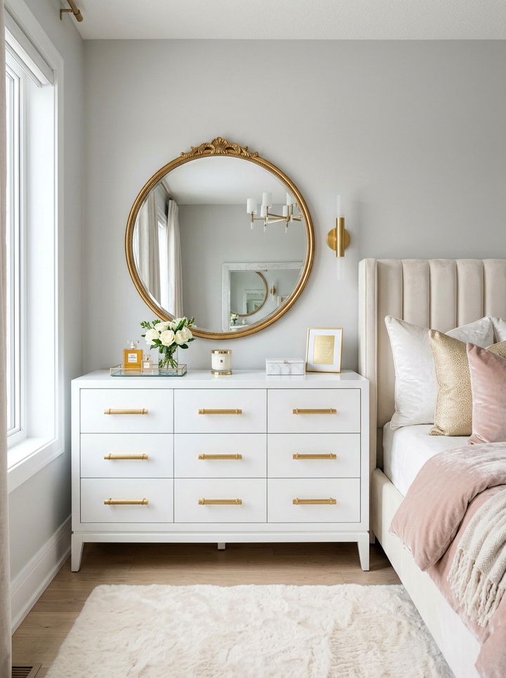 White dresser gold handles - 30 bedroom white dressers