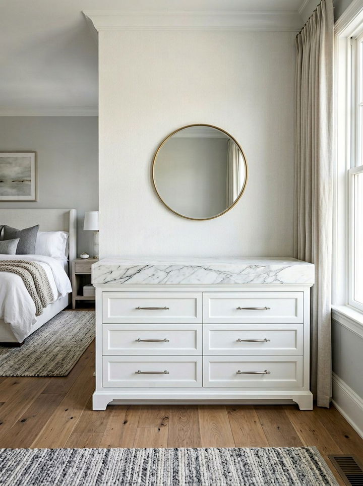 White dresser marble top - 30 bedroom white dressers