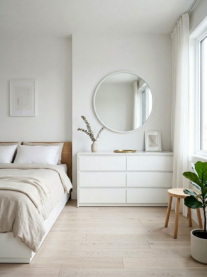 White minimalist dresser - 30 bedroom white dressers