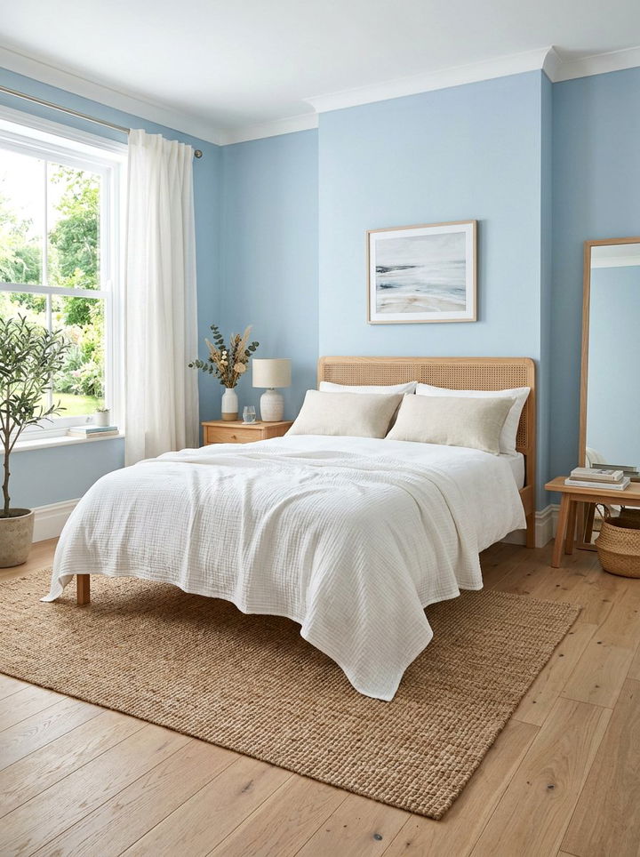 White muslin bed throw - 30 bedroom cotton blankets