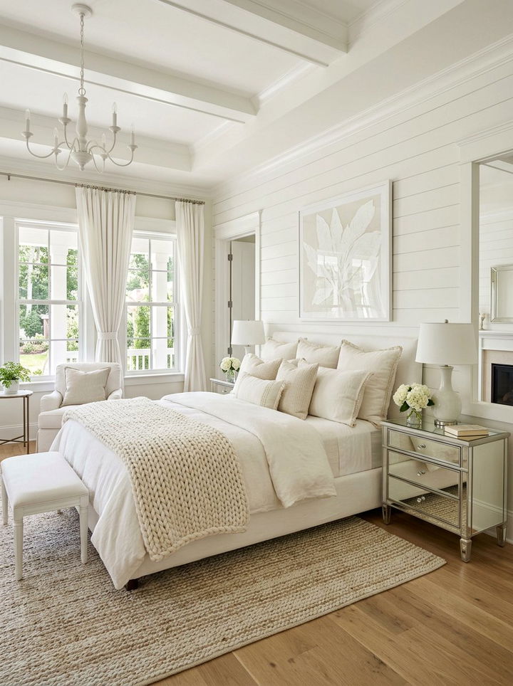 White southern bedroom - 30 Southern bedroom ideas