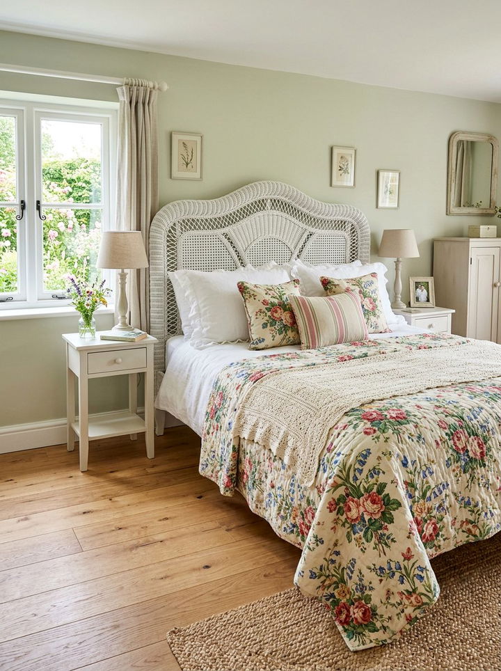 Wicker Headboard - 30 bedroom headboards