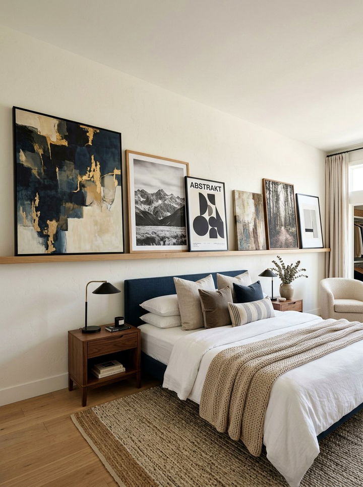 30 Versatile Bedroom Ledge Shelves for Smart Storage