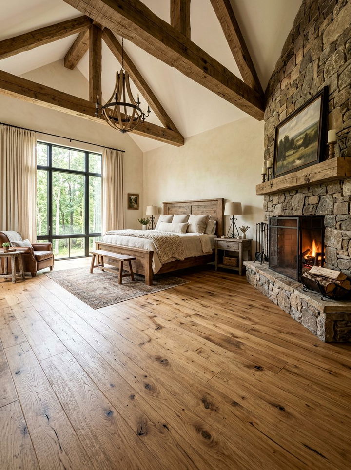 Wide Plank Floor - 30 bedroom hardwood floors