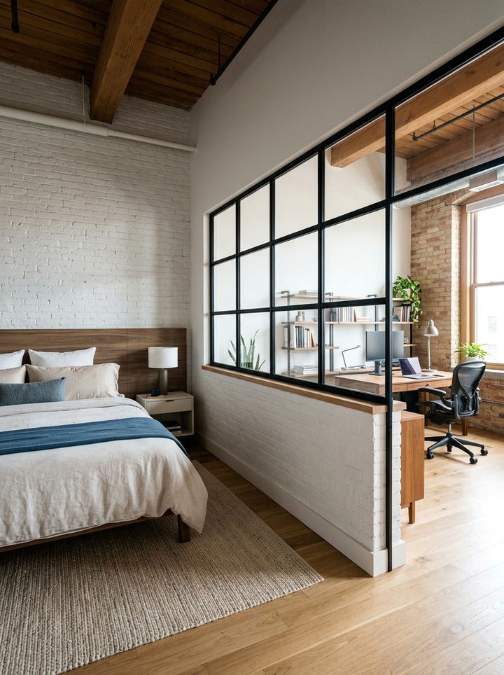 Window Bedroom Half Wall - 30 bedroom half wall ideas