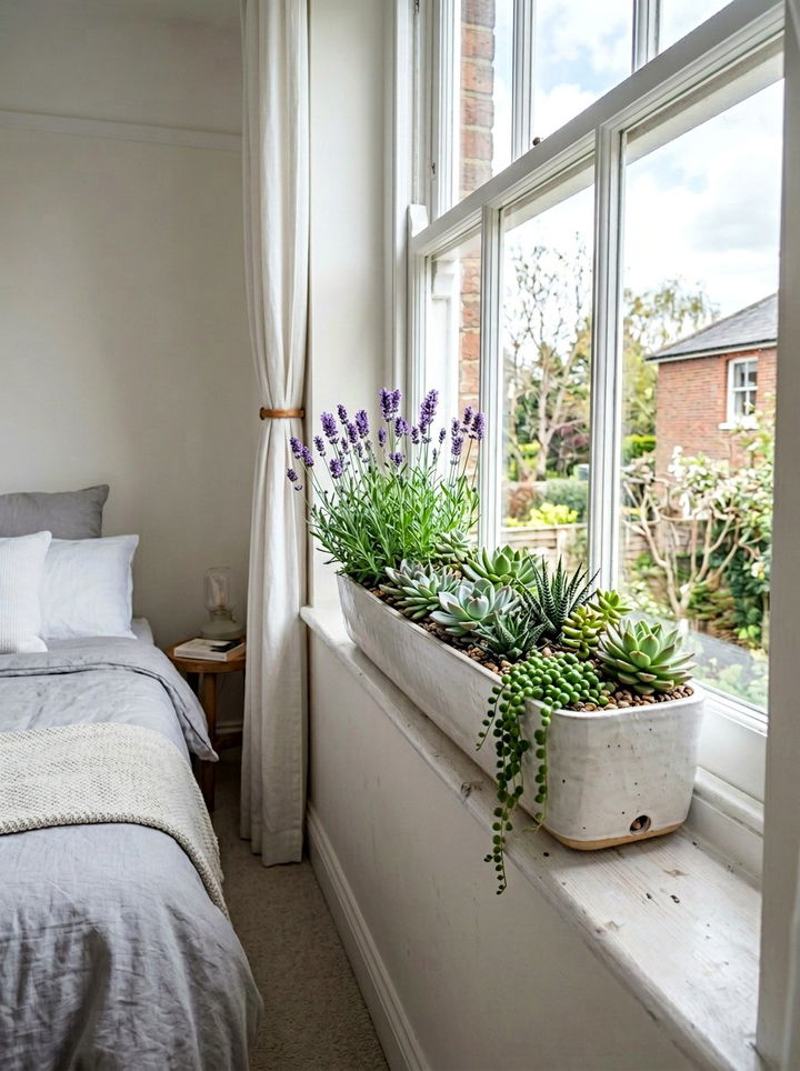 Window Box Indoor Planter - 30 bedroom planters