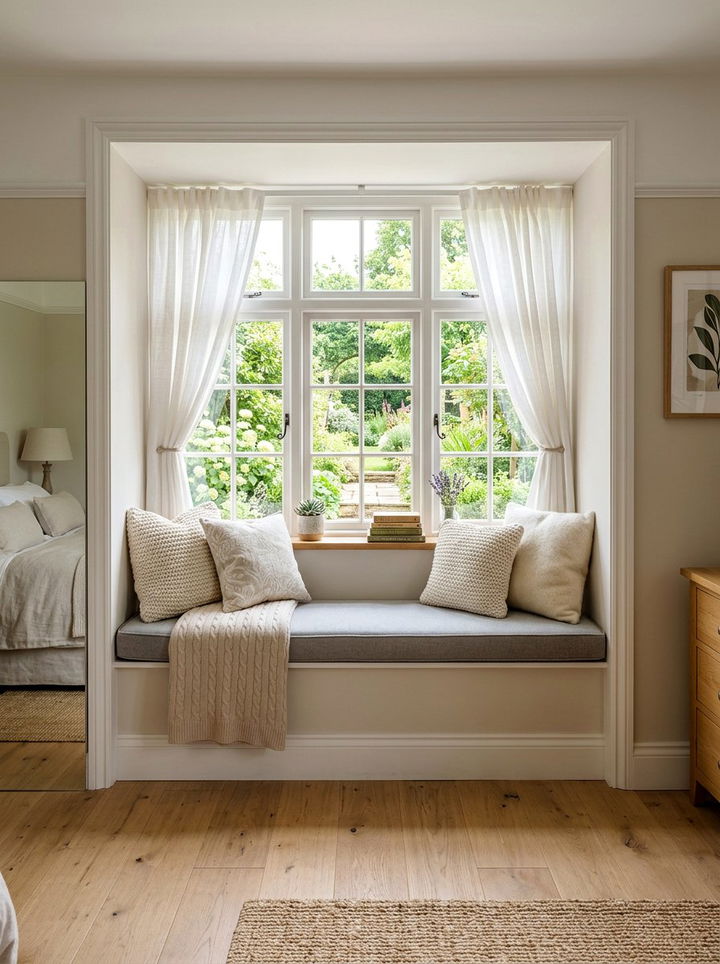 Window Seat Alcove - 30 bedroom alcove ideas