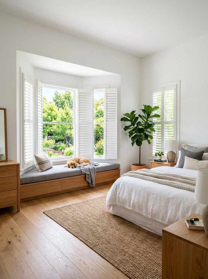 Window Seat Dog Bed - 30 dog bed bedroom ideas