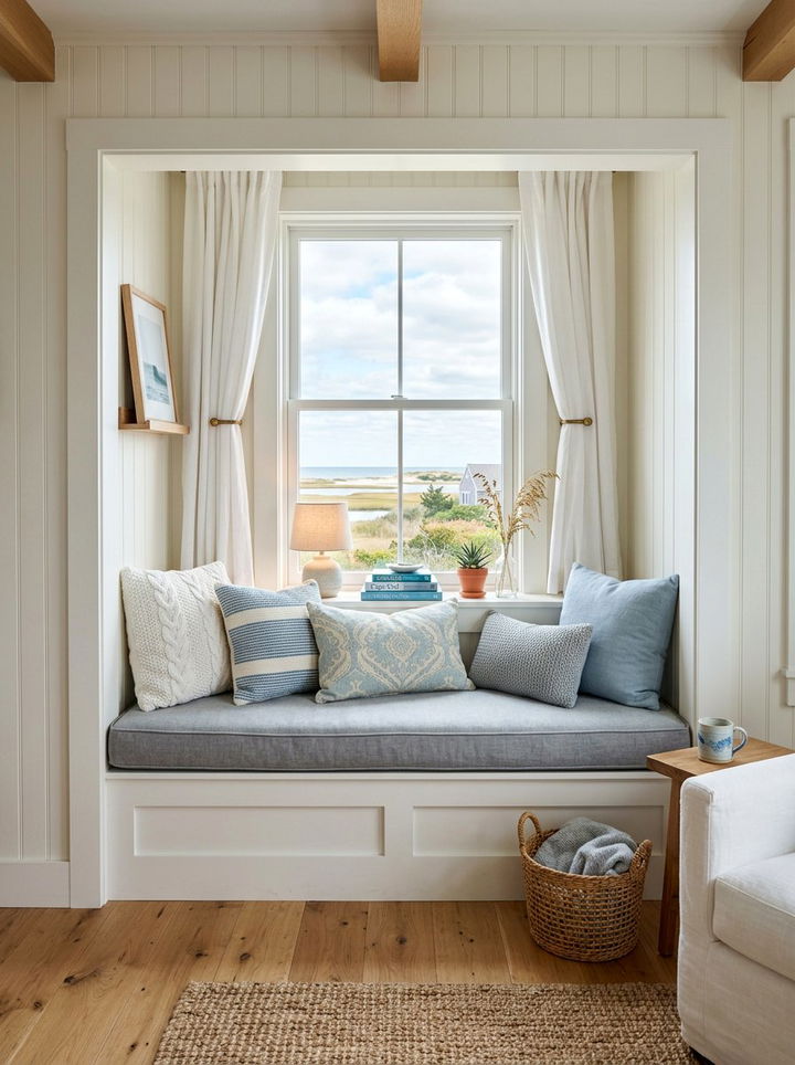 Window Seat Wall Niche - 30 bedroom wall niches