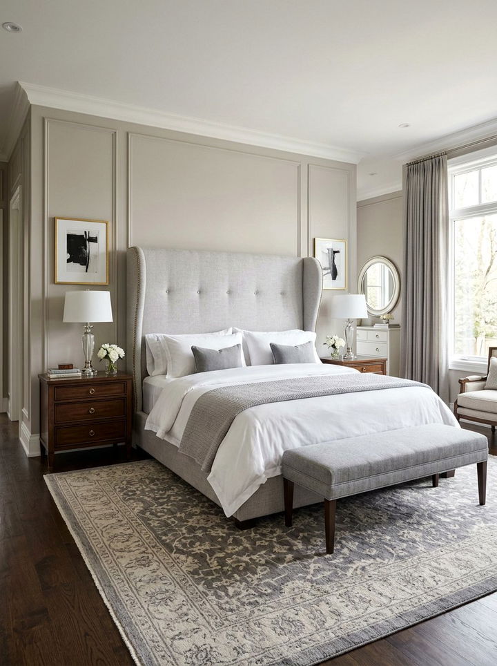 Wingback Headboard - 30 bedroom headboards