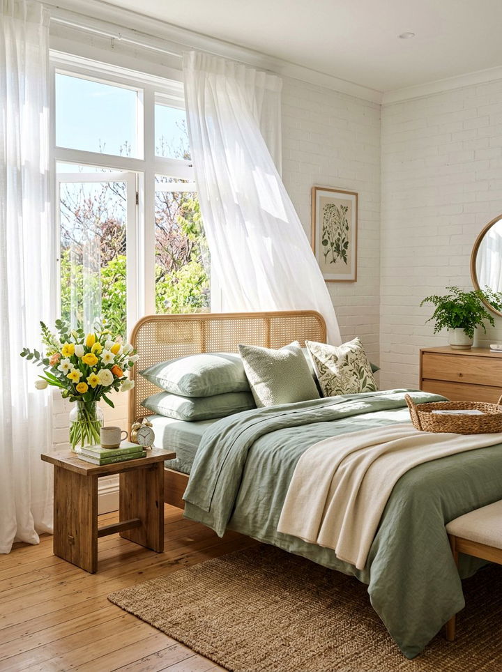 Winter To Spring Bedroom - 30 bedroom transition ideas