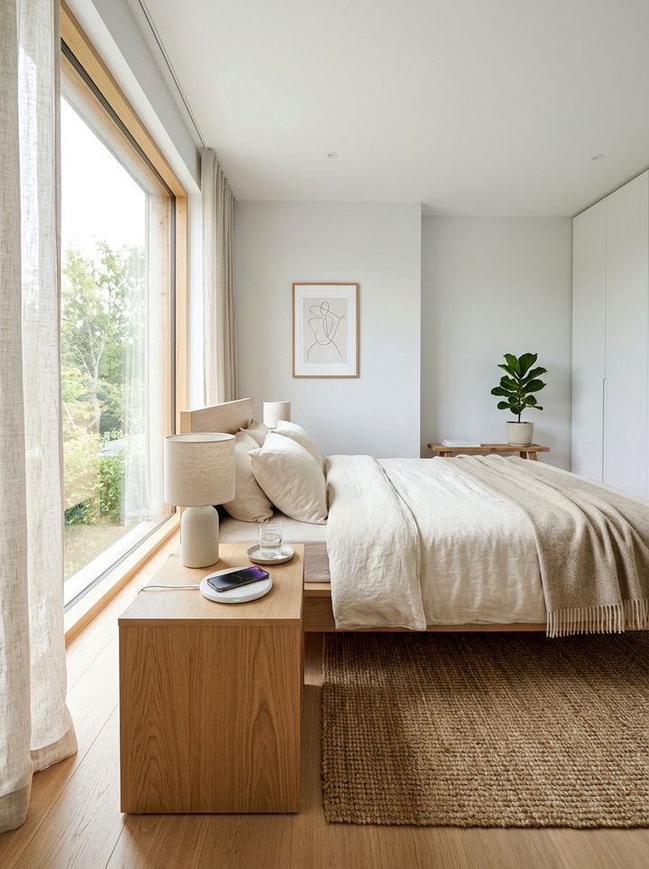 Wireless Charging Pad - 30 bedroom phone chargers