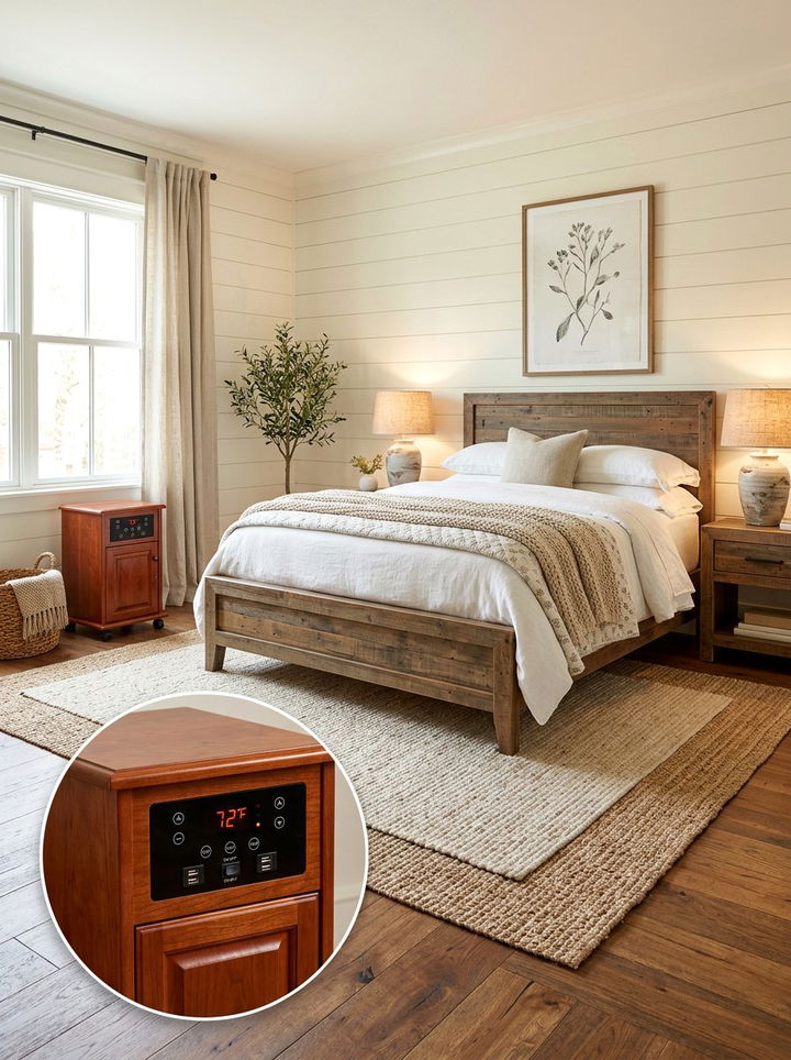 Wood Cabinet Bedroom Heater - 30 bedroom heaters