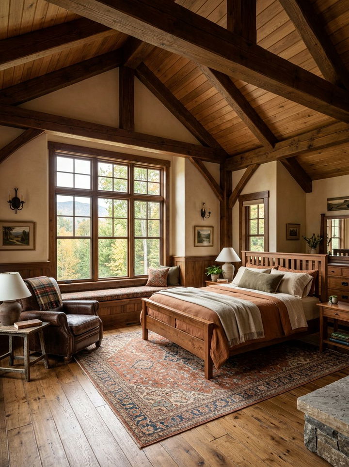 Wood Frame Bedroom Window - 30 bedroom picture windows