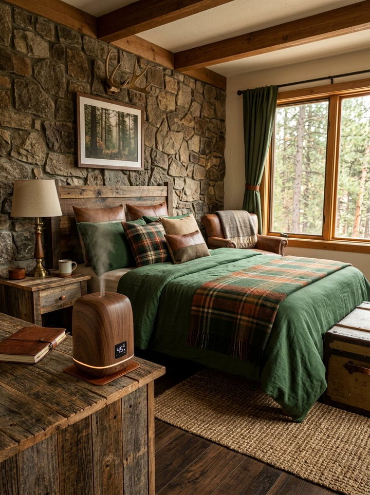 Wood Grain Texture Humidifier - 30 bedroom humidifiers