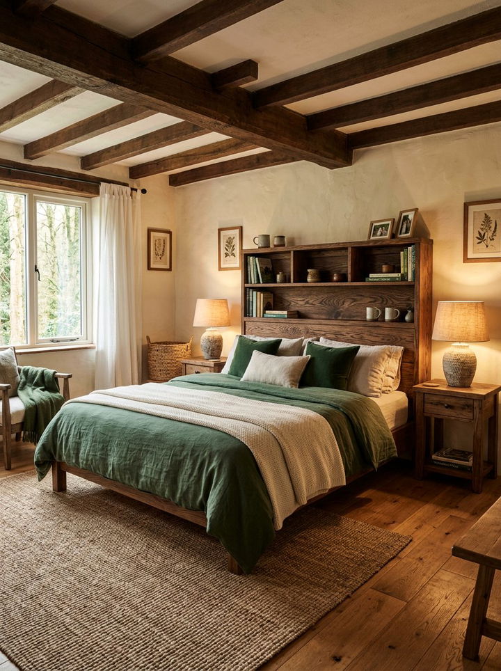 Wood Storage Headboard - 30 bedroom storage headboards