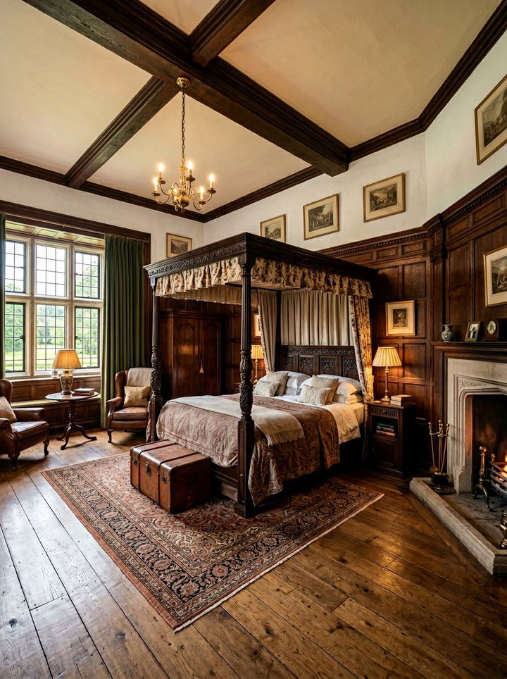 Wood Wall Paneling - 30 traditional bedroom ideas