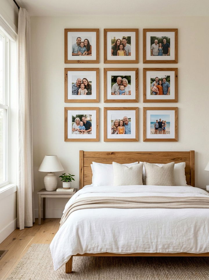 Wooden Picture Frame - 30 one day bedroom ideas