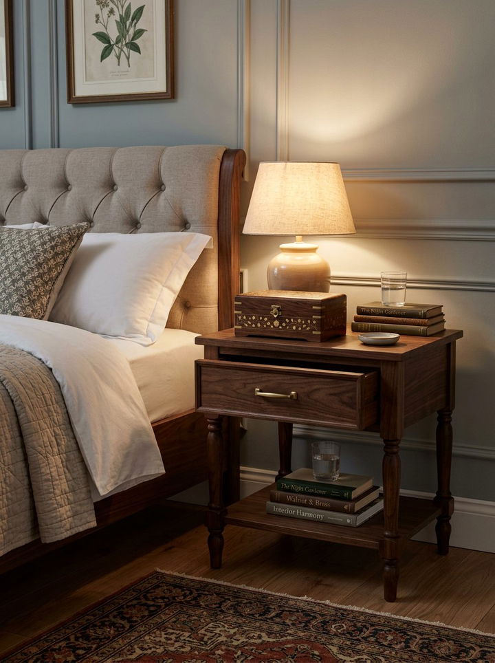 Wooden Storage Box - 30 bedroom decorative objects