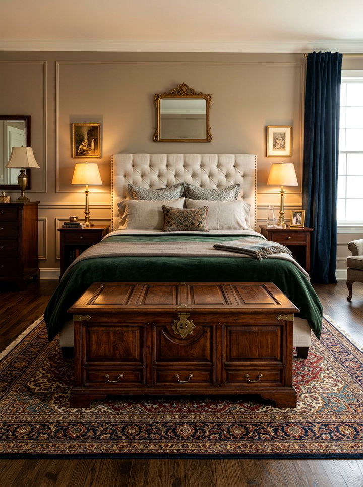 Wooden Storage Trunks - 30 bedroom storage boxes