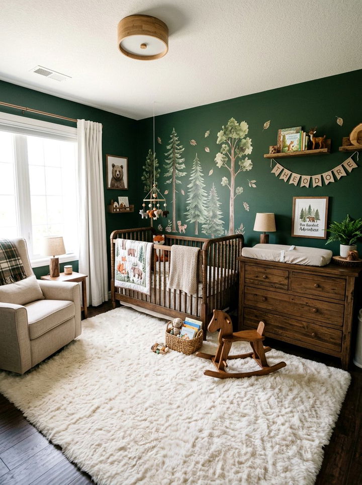 Woodland nursery - 30 baby bedroom ideas
