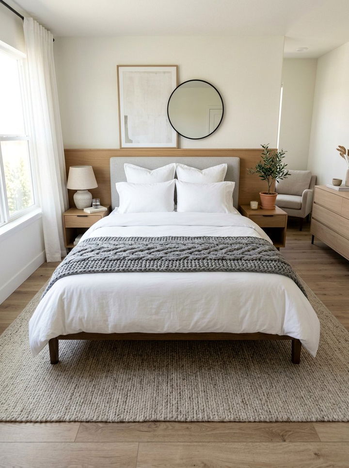 Wool Bed Runner - 30 wool bedroom ideas