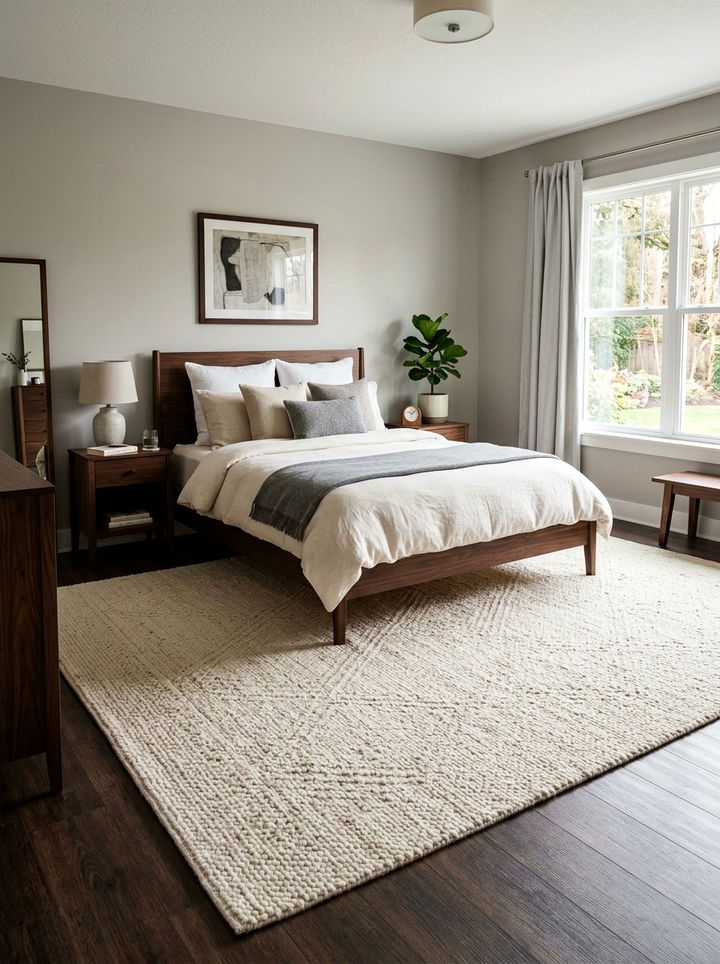Wool Rug Bedroom - 30 sleep-friendly bedroom ideas