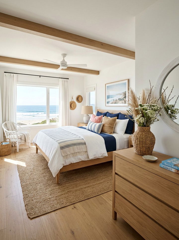 Woven Seagrass Vase - 30 bedroom vase ideas