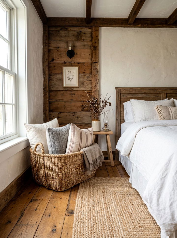 Woven Storage Basket - 30 bedroom accessories