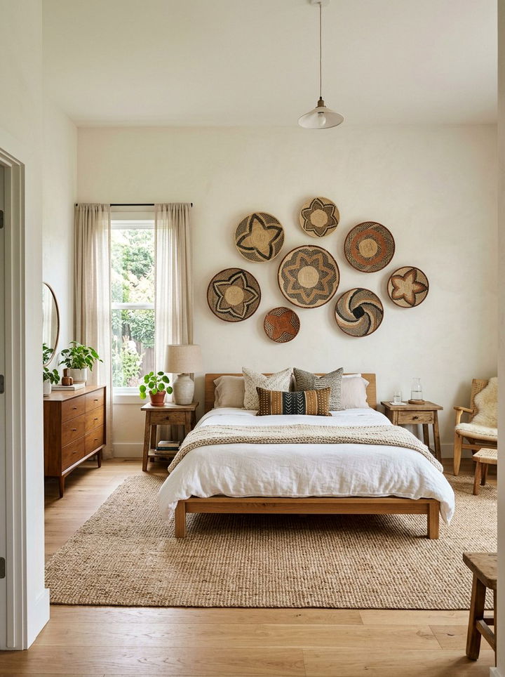 Woven Wall Art Bedroom - 30 Southwestern bedroom ideas