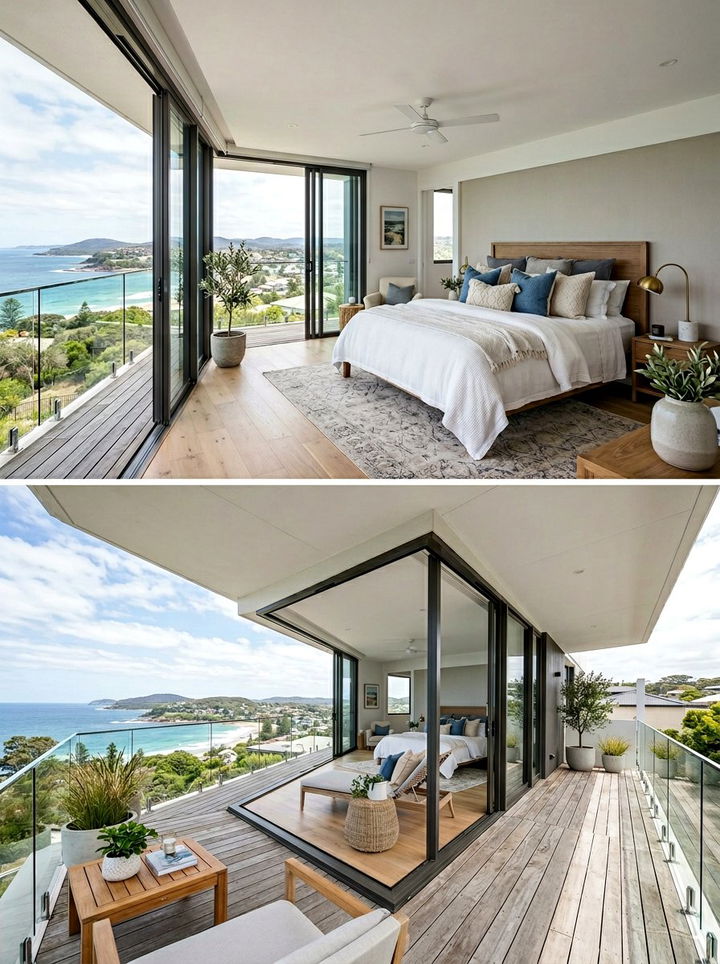 Wrap Around Bedroom Balcony - 30 bedroom with balcony ideas