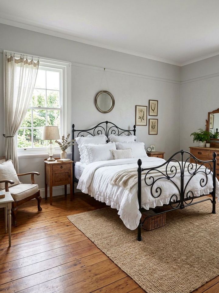 Wrought Iron Bed Frame - 30 Turkish bedroom ideas