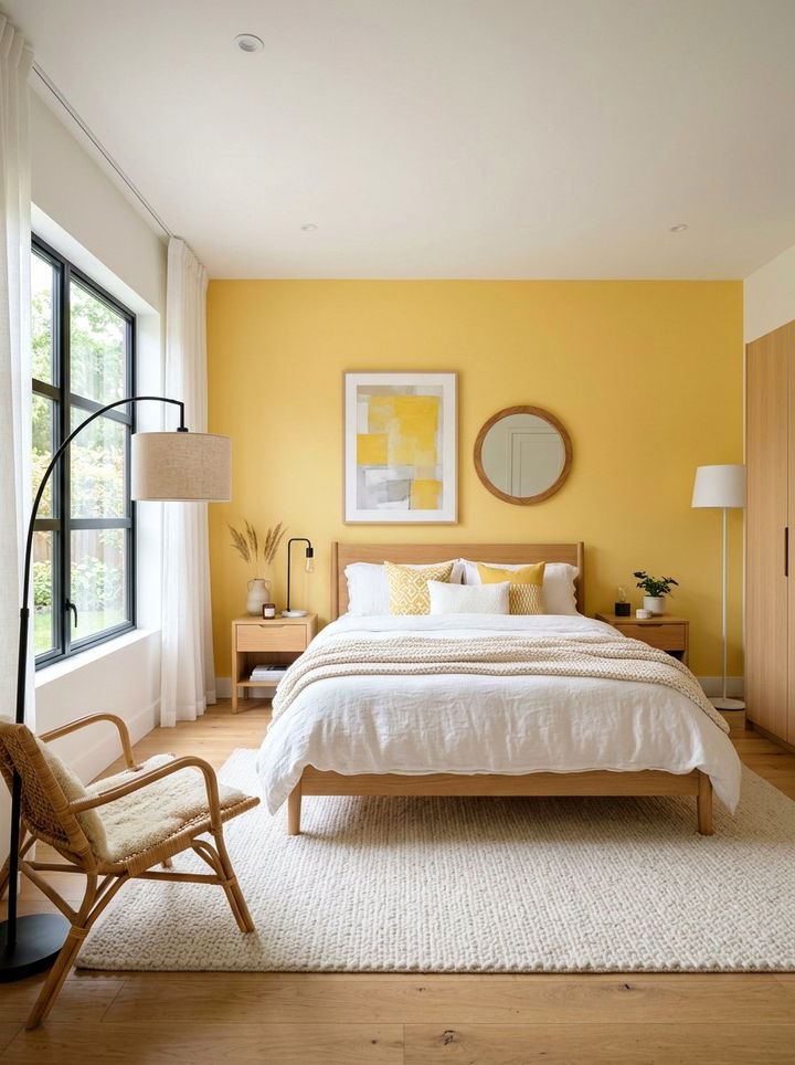 Yellow Bedroom - 30 energizing bedroom color ideas