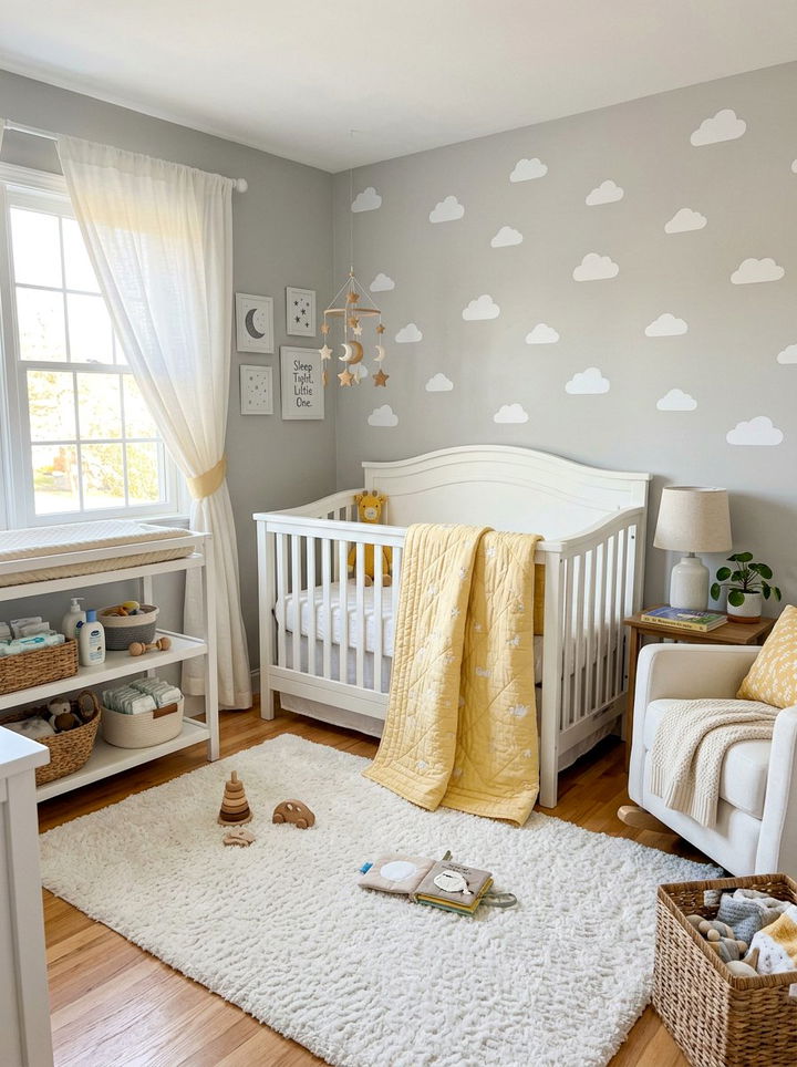 Yellow quilted nursery - 30 quilted bedroom ideas