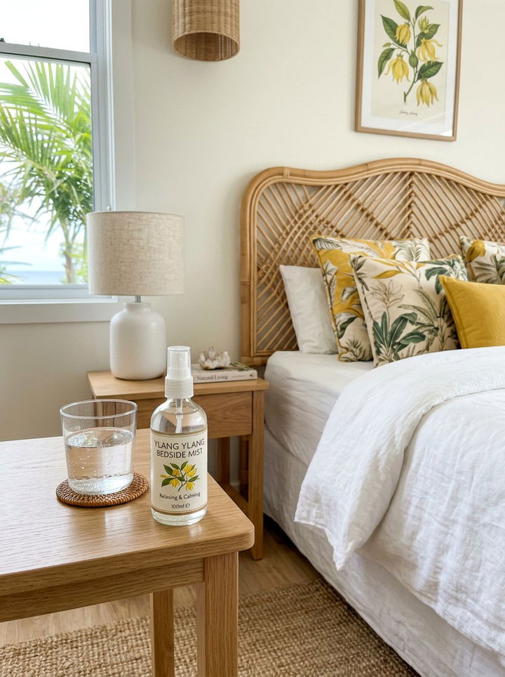 Ylang Ylang Bedside Spray - 30 bedroom aromatherapy ideas