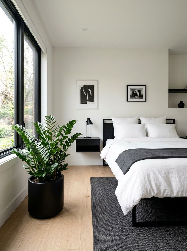 ZZ Plant Bedroom - 30 bedroom air purifying plants