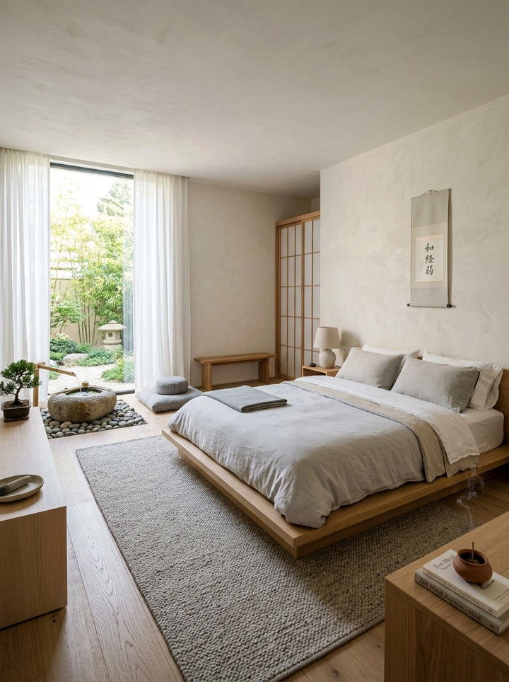 Zen Bedroom Sanctuary - 30 bedroom designs
